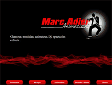 Tablet Screenshot of marc-adier.fr
